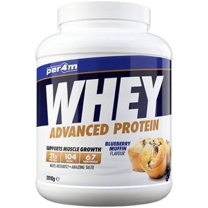 Per4m Whey Protein 2010 g - borůvkový muffin