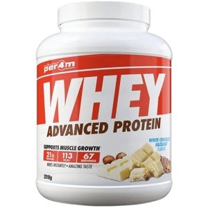Per4m Whey Protein 2010 g - bílá čokoláda/ oříšek