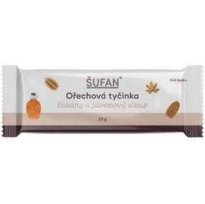 Šufan Ořechová tyčinka 33 g - pekany/javorový sirup