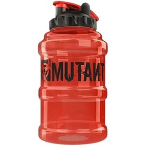 Mutant Mega Mug 2,6 litru - červený/průhledný