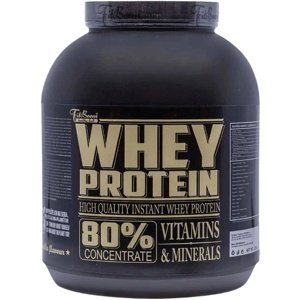 FitBoom Whey Protein 80 % 2250 g - čokoláda/kit kat