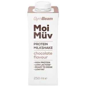 GymBeam MoiMüv Protein Milkshake 250 ml - čokoláda VÝPRODEJ 24.4.2025