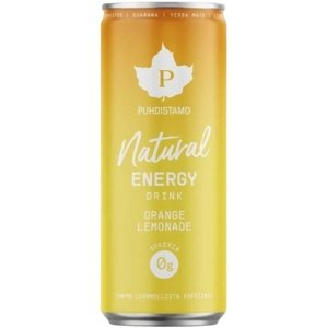 Puhdistamo Natural Energy Drink 330 ml - pomeranč