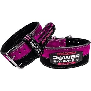 Power System Dámský fitness opasek PS-3850 růžová - M