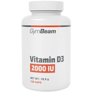 GymBeam Vitamín D3 2000 IU 120 kapslí