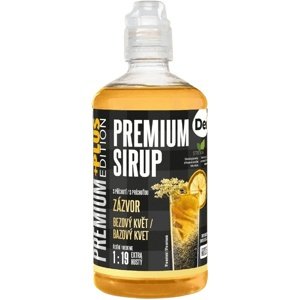 CUKRSTOP CUKR STOP Sirup Premium PLUS 485 ml - zázvor/bezový květ