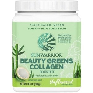 Sunwarrior Beauty Greens Collagen Booster (podpora tvorby kolagenu) 300 g - natural