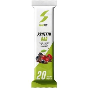 SmartFuel protein bar 60 g - Višně/rybíz v hořké čokoládě