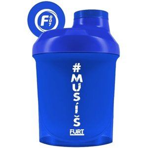 Fitness007 šejkr #musíšfurt 300 ml - modrá