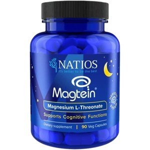 NATIOS Magtein Magnesium L-threonate 90 veganských kapslí