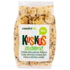 Country life BIO Kuskus ochucený zeleninový 330 g PROŠLÉ DMT 23.1.2025