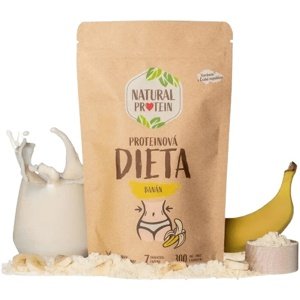 Natural Protein Proteinová dieta 350 g - banán