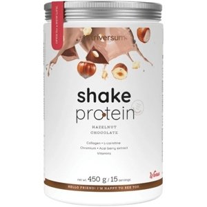 Nutriversum Shake Whey Protein 450 g - lískové oříšky/ čokoláda