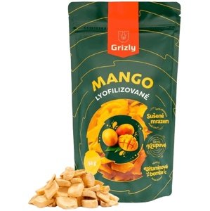 GRIZLY lyofilizované 50 g - mango