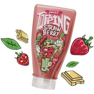 Lifelike Sweet Topping Twister 250 g - jahoda