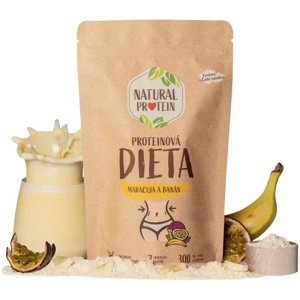 Natural Protein Proteinová dieta 350 g - maracuja/ banán