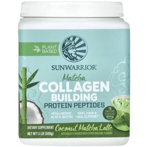 Sunwarrior Collagen Building 500g - kokos/ matcha latte