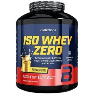Biotech USA BioTechUSA Iso Whey Zero 1816 g - Catalan Caramel Cream