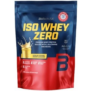 Biotech USA BioTechUSA Iso Whey Zero 500 g - Catalan Caramel Cream