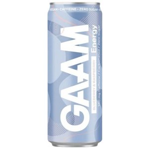 GAAM Energetický Nápoj 330 ml - borůvka/ malina