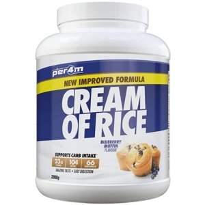 Per4m Cream Of Rice 2000 g - borůvkový muffin