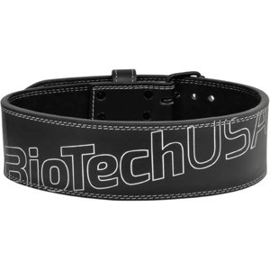 Biotech USA BioTechUSA POWERLIFTING kožený opasek černý - L