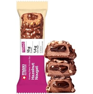 Maxi Nutrition Creamy Core Protein Bar 45 g - lískový oříšek/ nugát
