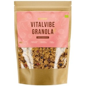 VitalVibe Granola BIO 400 g - lesní plody