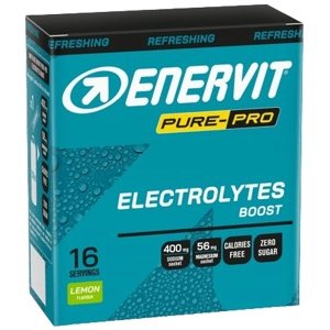 Enervit Electrolytes Boost - krabička 16x 4 g - citron