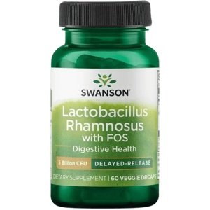 Swanson Lactobacillus Rhamnosus 5 miliard CFU 60 rostlinných kapslí