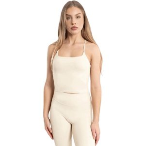 Exalted dámský StrapTop Elite krémová - XS