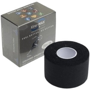 Kine-MAX Team Tape Neelastická Tejpovací páska 3,8cm x 10m - černá