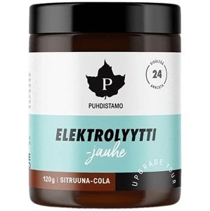 Puhdistamo Electrolyte Powder 120g - citron cola + láhev 500 ml ZDARMA