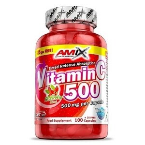 Amix Nutrition Amix Vitamin C 500 mg 125 kapslí
