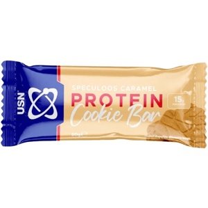 USN (Ultimate Sports Nutrition) USN Trust Cookie Bar 60g - speculoos caramel PROŠLÉ DMT 2.6.2025