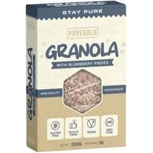 PureGold Granola 250 g - borůvka