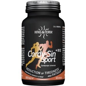 Hifas da Terra Cordy-Sin (Cordyceps) Sport + B12 60 kapslí