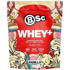 BSC Nutrition Whey+ 900 g - vanilka