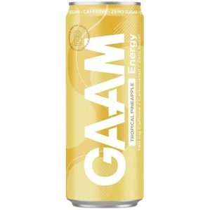 GAAM Energetický Nápoj 330 ml - tropický ananas