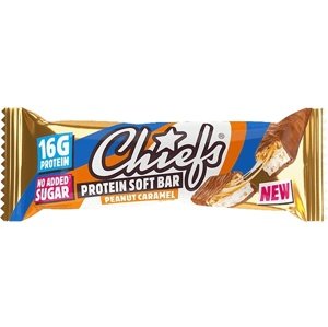 Chiefs Protein Soft Bar 55 g - arašídy/ karamel