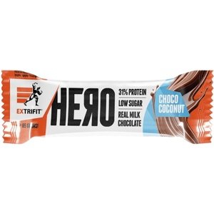Extrifit Hero Protein Bar 31% 65 g - čokoláda/ kokos