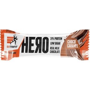Extrifit Hero Protein Bar 31% 65 g - čokoláda/ karamel