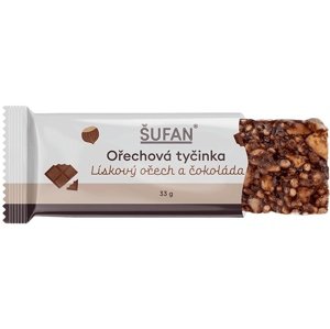 Šufan Ořechová tyčinka 33 g - ořech/ čokoláda