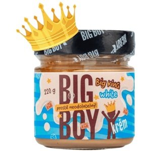 Big Boy Big King White - Krém s lískovými ořechy a mlékem 220 g