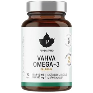 Puhdistamo Strong Omega 3 (540mg EPA, 360mg DHA) 70 kapslí
