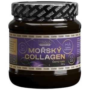 Titánus Mořský Collagen 250 g - černý rybíz