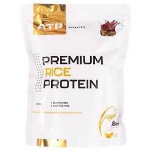 ATP Nutrition Vitality Premium Rice Protein 1000 g - čokoláda/nugát VÝPRODEJ (POŠK.OBAL)
