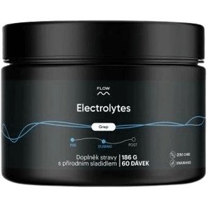 Flow Nutrition Flow Electrolytes 2.0 186 g - Přírodní citron