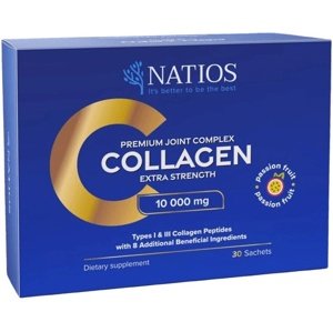 NATIOS Collagen Premium Joint Complex Komplex na klouby 10 000 mg 30 sáčků - marakuja