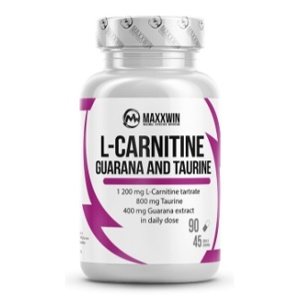 MAXXWIN L-Carnitine Guarana Taurine 90 kapslí